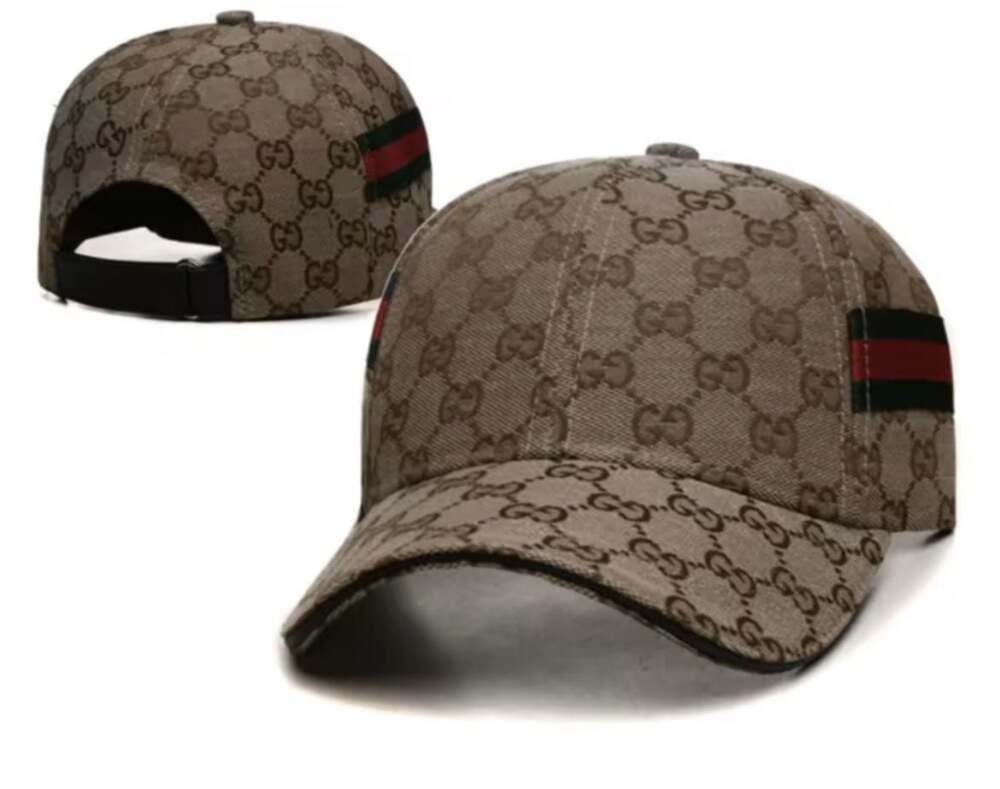 Gucci Beige GG Monogram Baseball Cap Hat